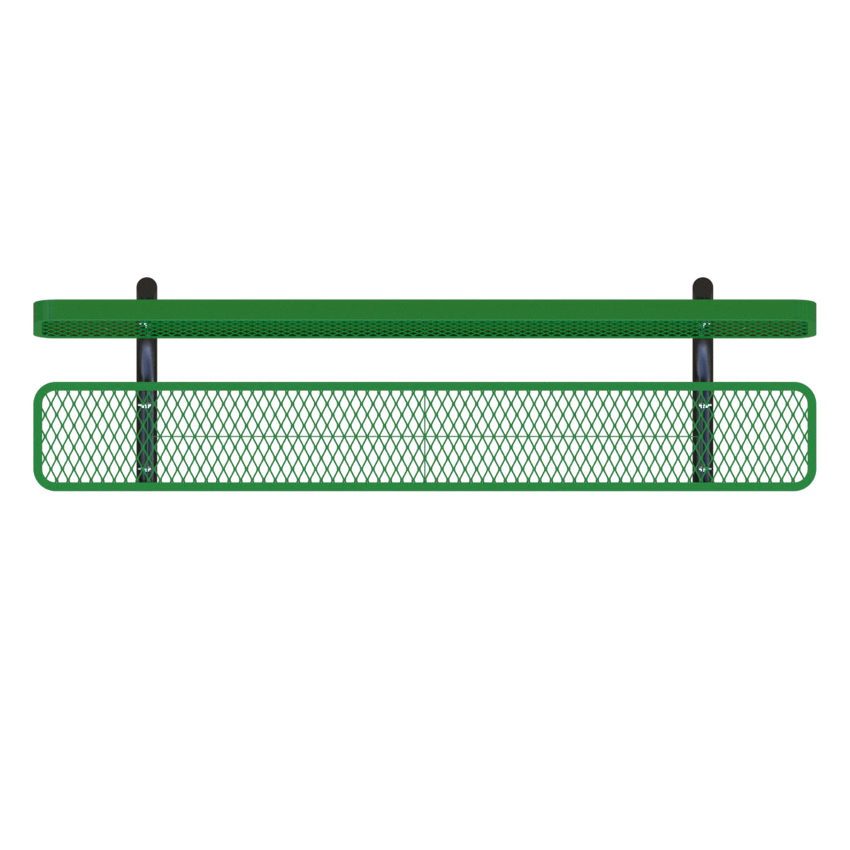 6" Bench with Back