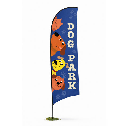 Flag - Dog Park - Blue